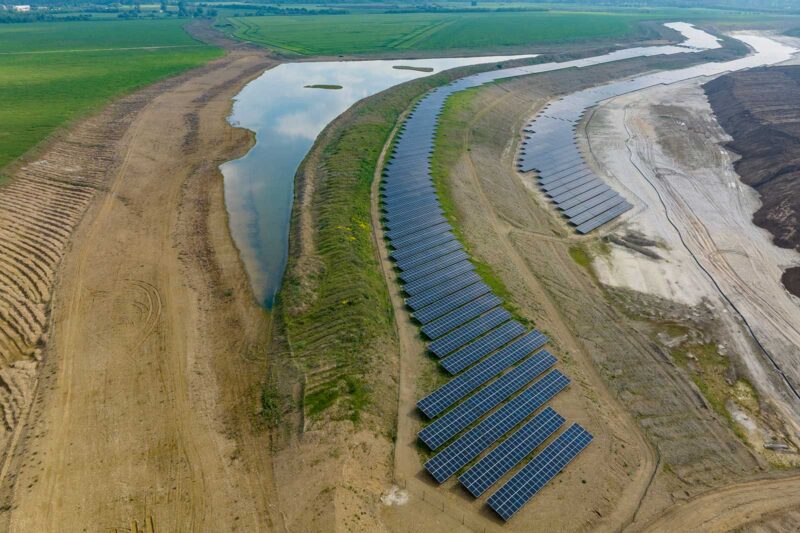 Zonnepark voormalige mijnen in Inden, Garzweiler & Jackerath Duitsland