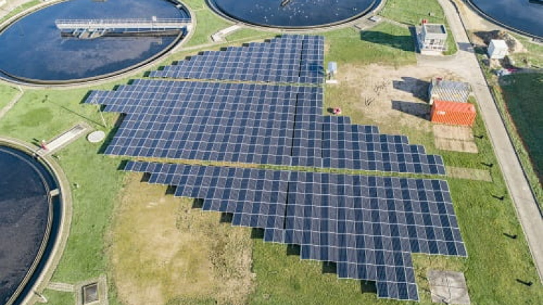 Zonnepark voor Waterschapsbedrijf Limburg